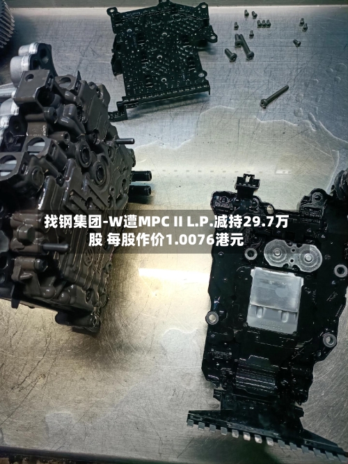 找钢集团-W遭MPC II L.P.减持29.7万股 每股作价1.0076港元-第2张图片