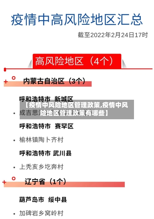 【疫情中风险地区管理政策,疫情中风险地区管理政策有哪些】
