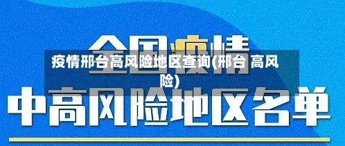 疫情邢台高风险地区查询(邢台 高风险)