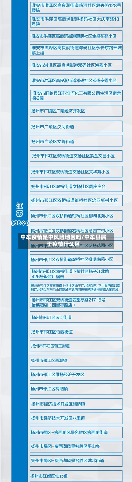 中牟疫情是中风险地区吗/中牟县属于疫情什么区