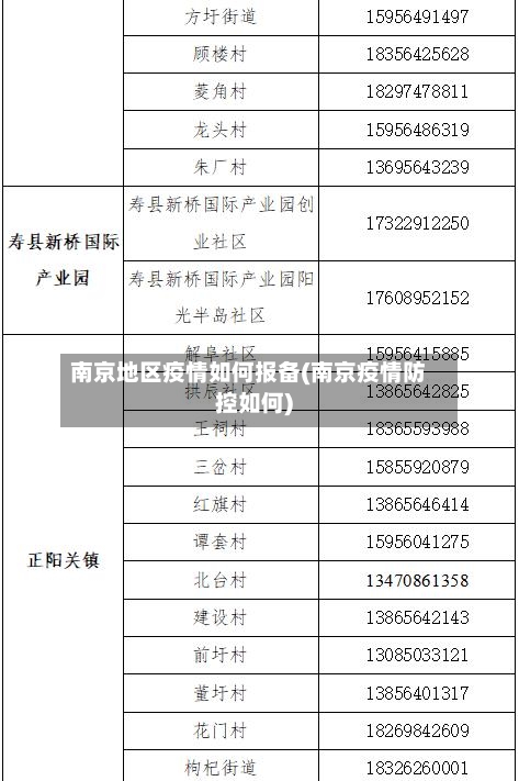 南京地区疫情如何报备(南京疫情防控如何)-第2张图片