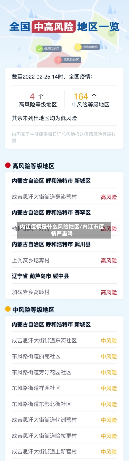 内江疫情是什么风险地区/内江市疫情严重吗-第3张图片