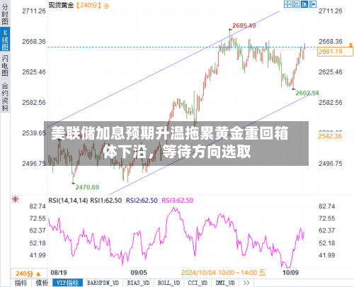 美联储加息预期升温拖累黄金重回箱体下沿，等待方向选取-第2张图片